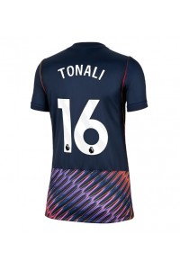 Tottenham Hotspur Sandro Tonali #16 Fotballdrakt Borte Klær Dame 2026-27 Korte ermer